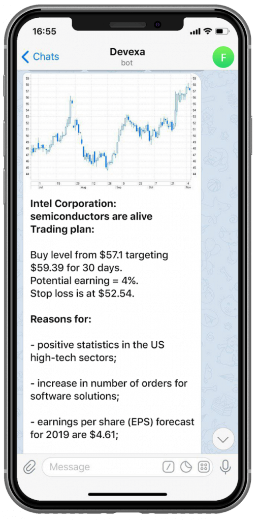 The user learns more about the signal.