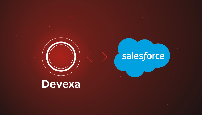 Devexa Chatbot integrated with Salesforce to automate brokerage support desk