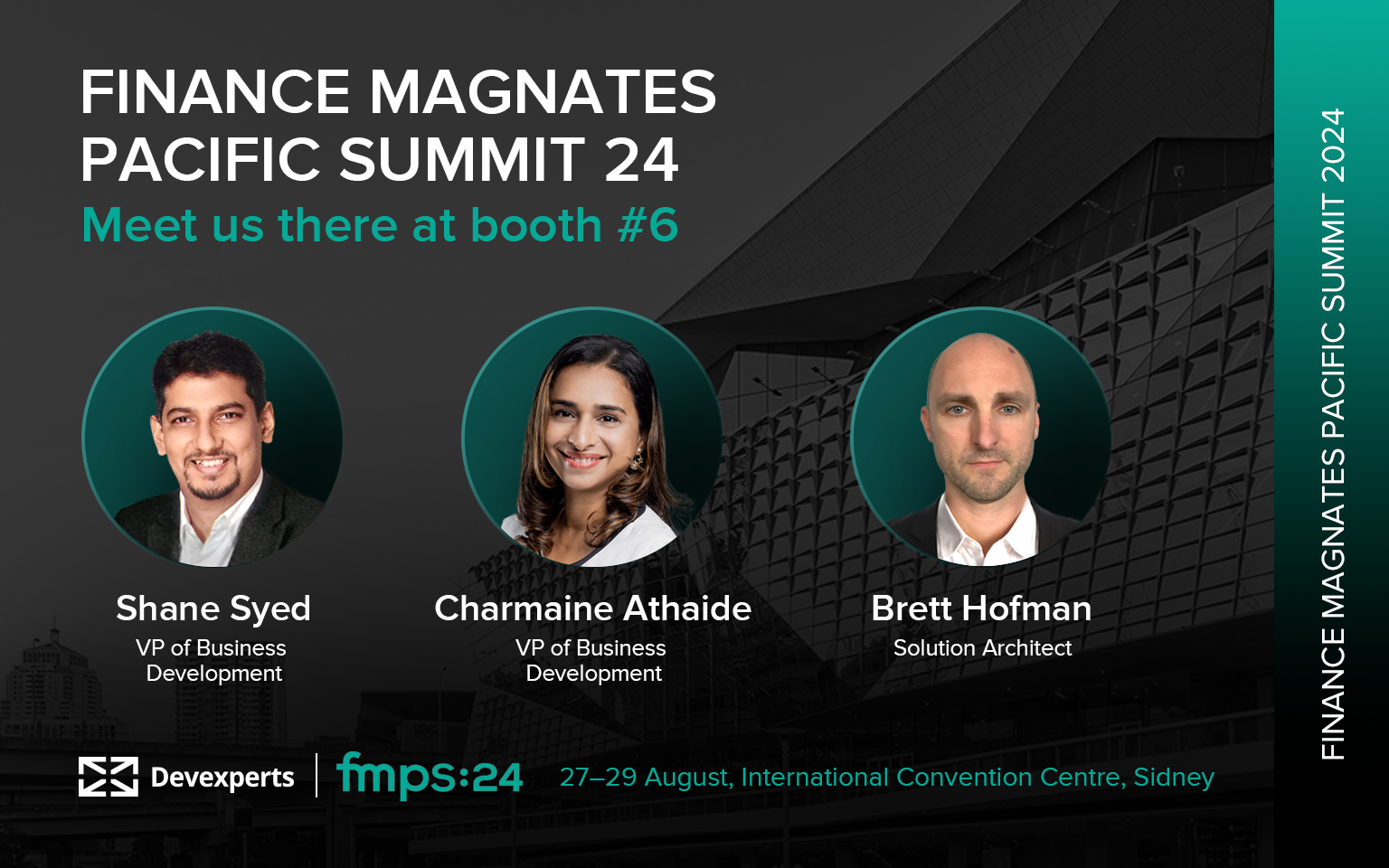 Devexperts is attending Finance Magnates Pacific Summit, 27-29 August